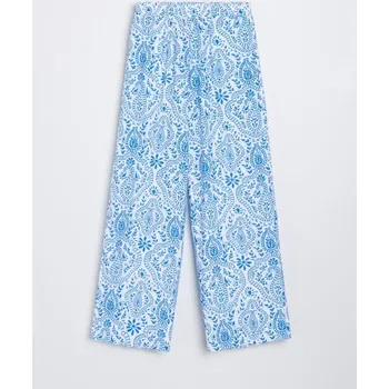 Dámské oblečení Sinsay - Kalhoty z viskózy - vícebarevná - 111EP-MLC - 111EP-MLC-M