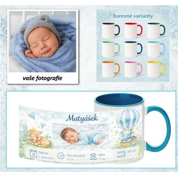 Narození dítěte 9 - bílý