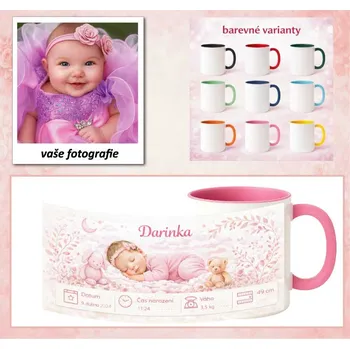 Narození dítěte 10 - tmavě modrý