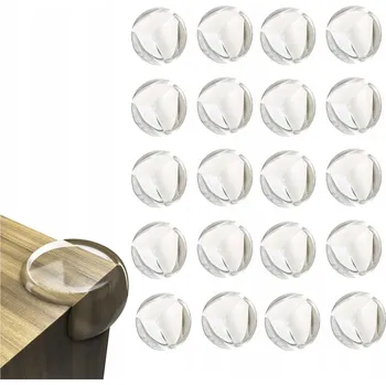 Dětská zábrana 20x Ochrana ROHŮ Skříněk na Rohy Nárazníky Okraje Nábytek Stolu