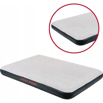 Matrace Matrace High Peak pro dva 197 x 138 x 20 cm šedá