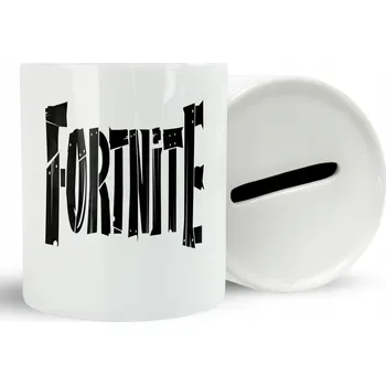 Obraz KERAMICKÉ POKLADNIČKA FORTNITE HRA NÁPAD NA DÁREK MNOHO GRAFIK