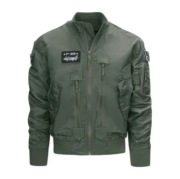 Pánská casual bunda US letecká bunda Fostex F-35 Flight - olivová, S
