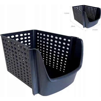 Úložný box Organizér do Lednice Police Nádoba Šuplík SOLIDNÍ pro skladování