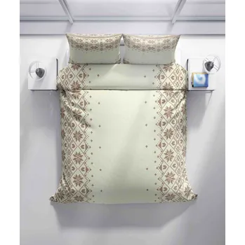 Povlečení Top textil Bavlněné povlečení Krásný spánek - Hnědá hvězda