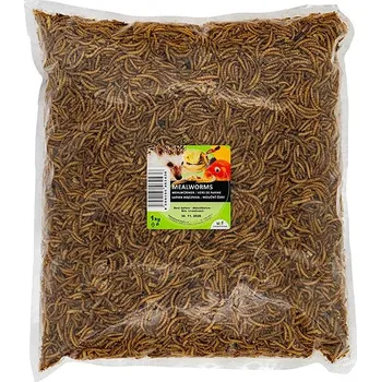 Krmivo pro ptáka UGF Sušený moučný červ 1 kg