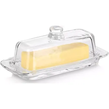 Skleněná máslenka 20 × 9,5 × 7,5 cm VILDE