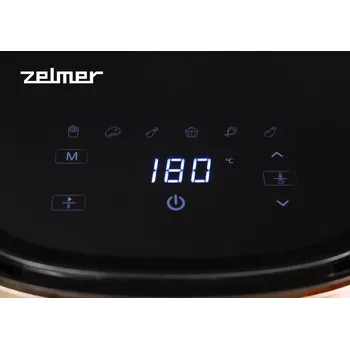 fritéza Horkovzdušná fritéza Zelmer ZAF6000 6 l, 1500 W, stříbrná
