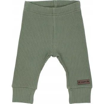 Chlapecké kalhoty Chlapecké bavlněné kalhoty s proužkem khaki Nicol, vel. 68