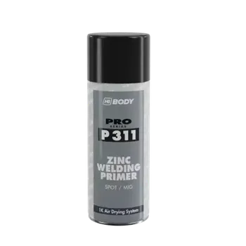 Stavební chemie HB BODY zinc spot mig 425 - 1k antikorozní základní zinková barva černá ve spreji 400ml