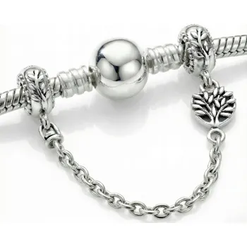 Řetízek Stříbrný bezpečnostní Řetízek s Stříbro 925