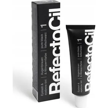 Barva na řasy a obočí Refectocil 1 Henna na obočí a řasy černá 15 ml