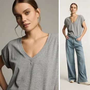 Dámské tričko Dámské tričko s výstřihem do V Diverse, velikost S