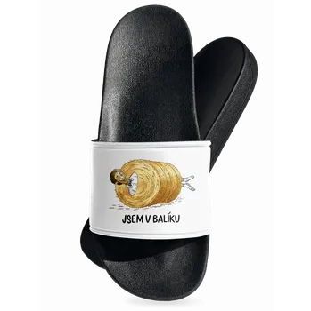 Pánské pantofle Bastard Jsem v balíku pantofle White