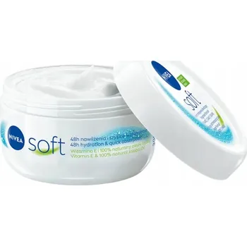 Nivea Soft Intenzivně hydratační krém na obličej a tělo s vitamínem E 300 ml