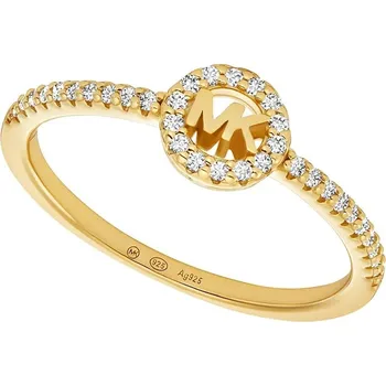 Prsten Pozlacený stříbrný prsten Michael Kors MKC1829710 zlatá GLD, vel. 16.5