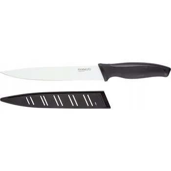 Kuchyňský nůž Livarno KUCHYŇSKÝ nůž NA MASO Z OCELI S OCHRANOU ČERNÝ PRAKTICKÝ OSTRÝ