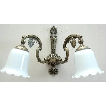 Nástěnné svítidlo Nástěnné svítidlo JBT Stylowe Lampy zlaté E27 60 W