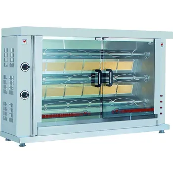 Kuchyňský gril Stolní gril na kuřata CS 3 jehly – plyn