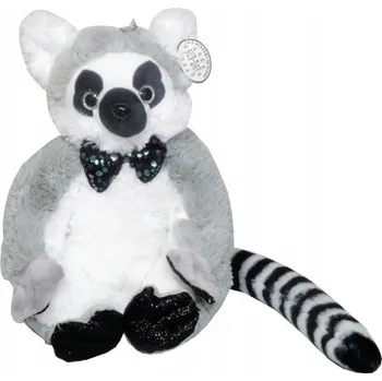 plyšák Plyšový LEMUR 30 cm SUNDAY PLYŠOVÁ HRAČKA + DÁREK