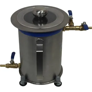 Příslušenství pro vzduchotechniku Vacuum Chambers Odlučovač kondenzátu 3,7 l z nerezové oceli pro vakuové systémy