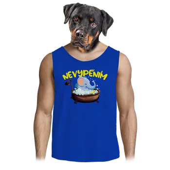 Pánské tílko Bastard Nevypěním pánské tílko Royal Blue