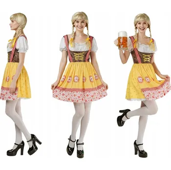 Karnevalový kostým Bavorský Kostým pro dospělé ( šaty ), vel. S