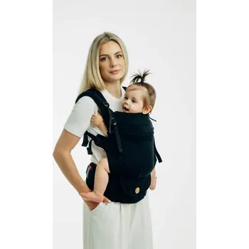 LennyLamb LennyUpGrade PRO, 100% bavlna - LITTLE HERRINGBONE EBONY BLACK