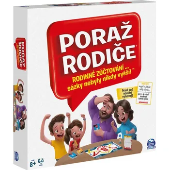 Desková hra SPIN MASTER Hra Poraž rodiče *SPOLEČENSKÉ HRY* | 1037
