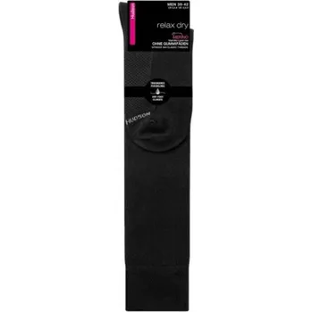 Pánské ponožky Pánské podkolenky VLNA s regulací vlhkosti HUDSON RELAX DRY černé 43-46