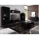 Obývaci stěna Marinez I, Barva: černá, Osvětlení: bez osvětlení 5903211096785