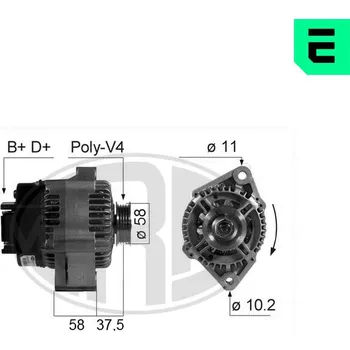 Auto-moto Alternátor ERA 210667A
