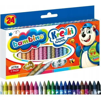 Pastelka Grafitové Pastelky Bambino 24 ks