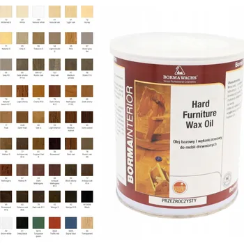 Olej na dřevo Olejovosk na nábytek a dřevo 1L Bezbarvý Borma Wachs