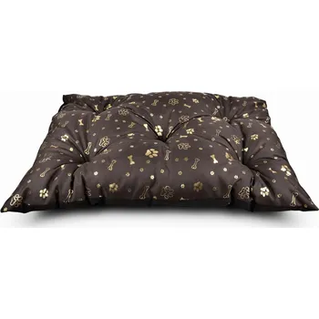 Polštář pro psy CHARLIE 90x60x15 cm, hnědá/zlatá, Mybesthome