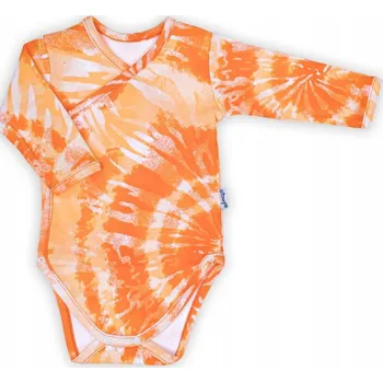 Kojenecký body Oranžové bavlněné body Nicol, vel. 62