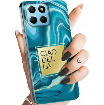 Pouzdro na mobilní telefon Zadní Kryt Hello Case pro Honor 70 Lite, X6, X8, modrý