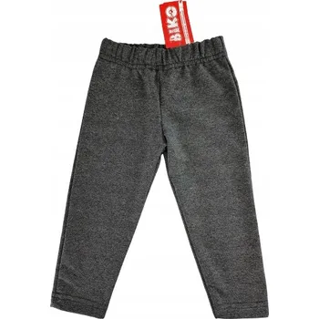 Biko dětské legíny dlouhé klasické bavlna šedé velikost 116