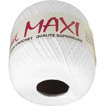 Příze Háčkovací Příze Maxi bílý 100% bavlna 565 m Altin Basak