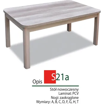 Jídelní stůl Stůl S21A 120 x 70 (30)