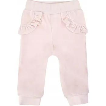 Dívčí kalhoty Dívčí velurové kalhoty levandulové, Nicol, vel. 116