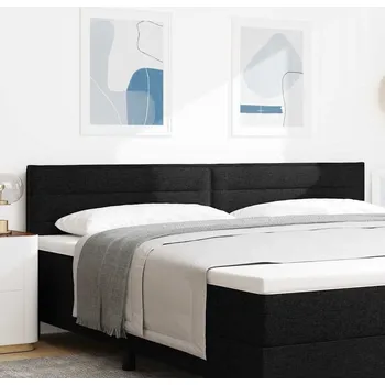 vidaXL Čelo postele s čelo Černá 200 cm Umělá kůže [42007036]