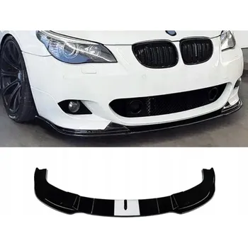 autokoberec BMW E60 E61 2003-2010 ČERNÝ LESK M PAKET SPLITTER LÍZÁTKO POD NÁRAZNÍK