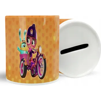 Obraz KERAMICKÁ POKLADNIČKA ABBY HATCHER Z POHÁDKY - TIP NA DÁREK - MNOHO VZORŮ