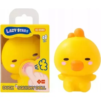 Hračka pro nejmenší MAČKACÍ KAČENKA SQUISHY 14,5X10,5X9,5 CM
