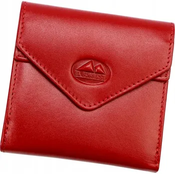Peněženka EL FORREST peněženka z pravé lícové kůže červená