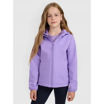 Pánská softshellová bunda Dívčí softshellová bunda odolná proti větru s membrána 5000 - fialová