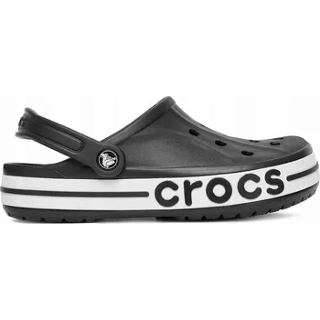 Dámské pantofle Crocs Dámské Nazouváky Crocs-C-BAYABAND CLOG 205089-066 W Černá Bílá Černá