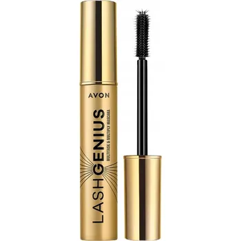 Řasenka AVON Lash Genius 5v1 Řasenka , zahušťující a prodlužující, černá, 10 ml