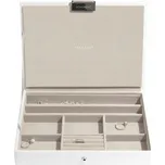 Šperkovnice na bižuterii bílá Classic Stackers